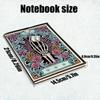 Diamond Painting Diary Book 50 Pages Crystal Notepad Sketchbook A5 Size 5D DIY Diamond Art Painting Notebook Kit