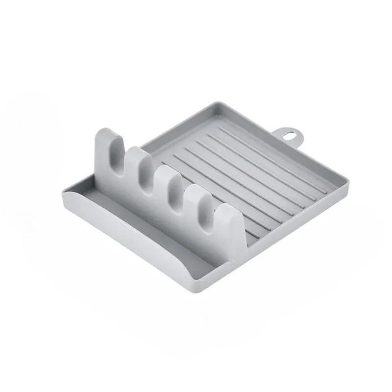 Countertop Pot Lid & Utensil Holder, Kitchen organizers - Shovel/Soup Spoon/Chopsticks Storage Rack, Kitchen Shelf