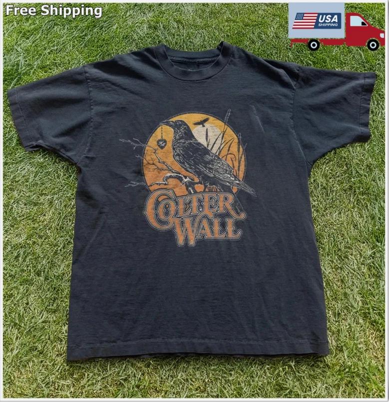 Colter Wall Unisex Black T-shirt Size S-5XL 4XL