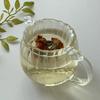 1+1 [Heat-Resistant Glass] Nicott Pleated Round Mug