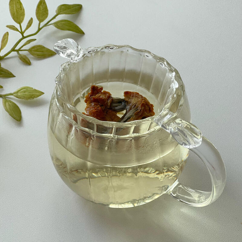 1+1 [Heat-Resistant Glass] Nicott Pleated Round Mug