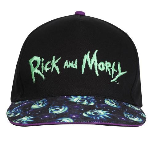 Rick And Morty Neon Logo Baseball Cap