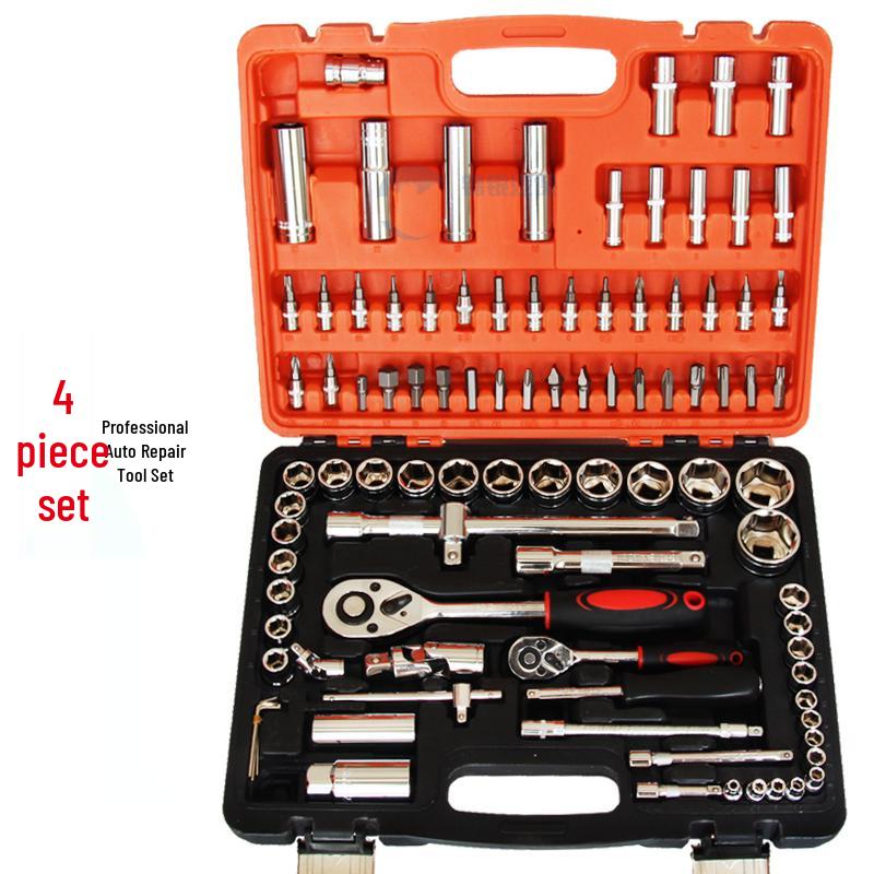 40-Piece Star and Hex Bit Socket Set for Auto Repair and Maintenance