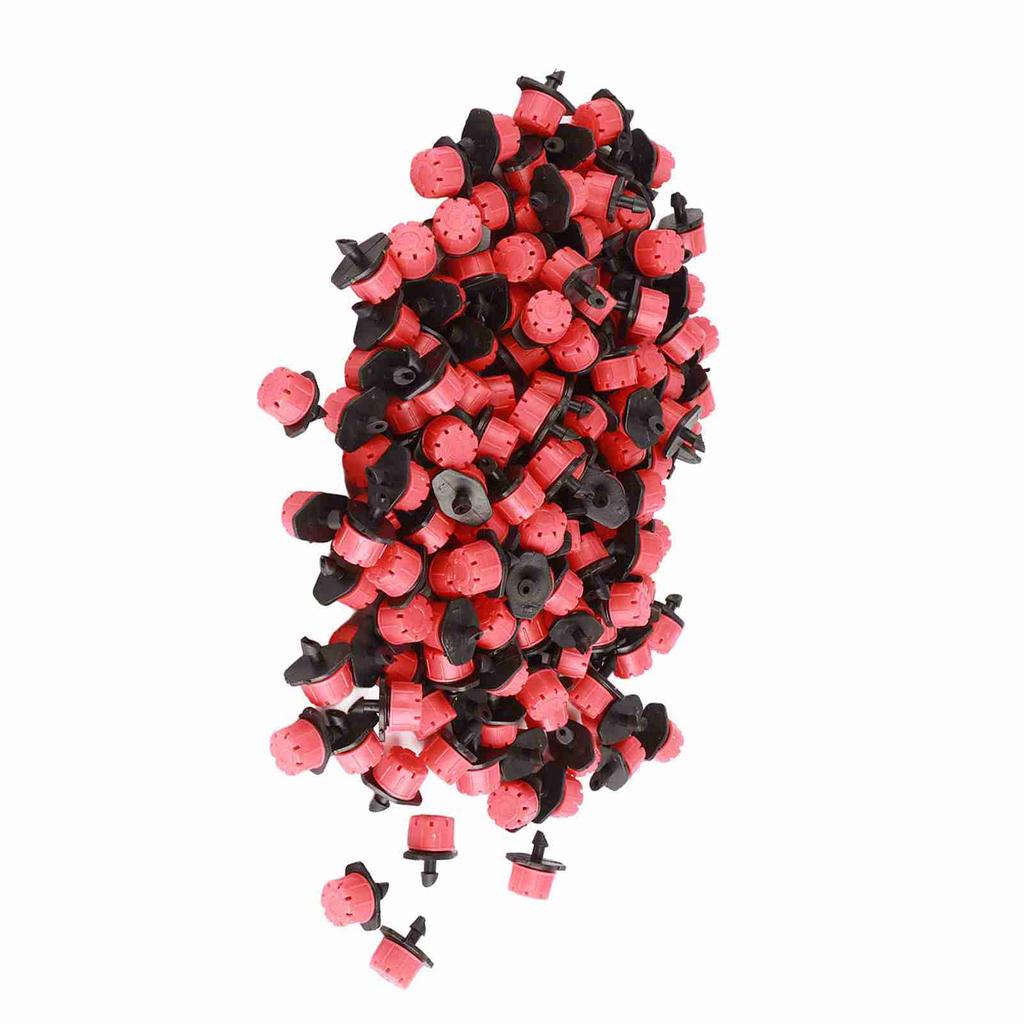 150 stücke Einstellbare Mini Garten Bewässerung Bewässerung Flow Tropf Kopf Tropf Blume Pflanze Werkzeuge