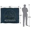 Harry Potter IÂ´d Ratyer Stay At Hogwarts Christmas Blanket