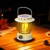 LED Camping Lantern, Outdoor Retro Waterproof Light, Lamp, Horse Ambient USB Brightness-Adjustable Rechargeable Solar S7J9