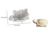 1 pezzo Stampo Tartaruga Marina 3D Stampo in Silicone per Realizzare Candele per Progetti Creativi Fai-da-te Decorazione Ufficio Casa e Idea Regalo per Amanti della Spiaggia