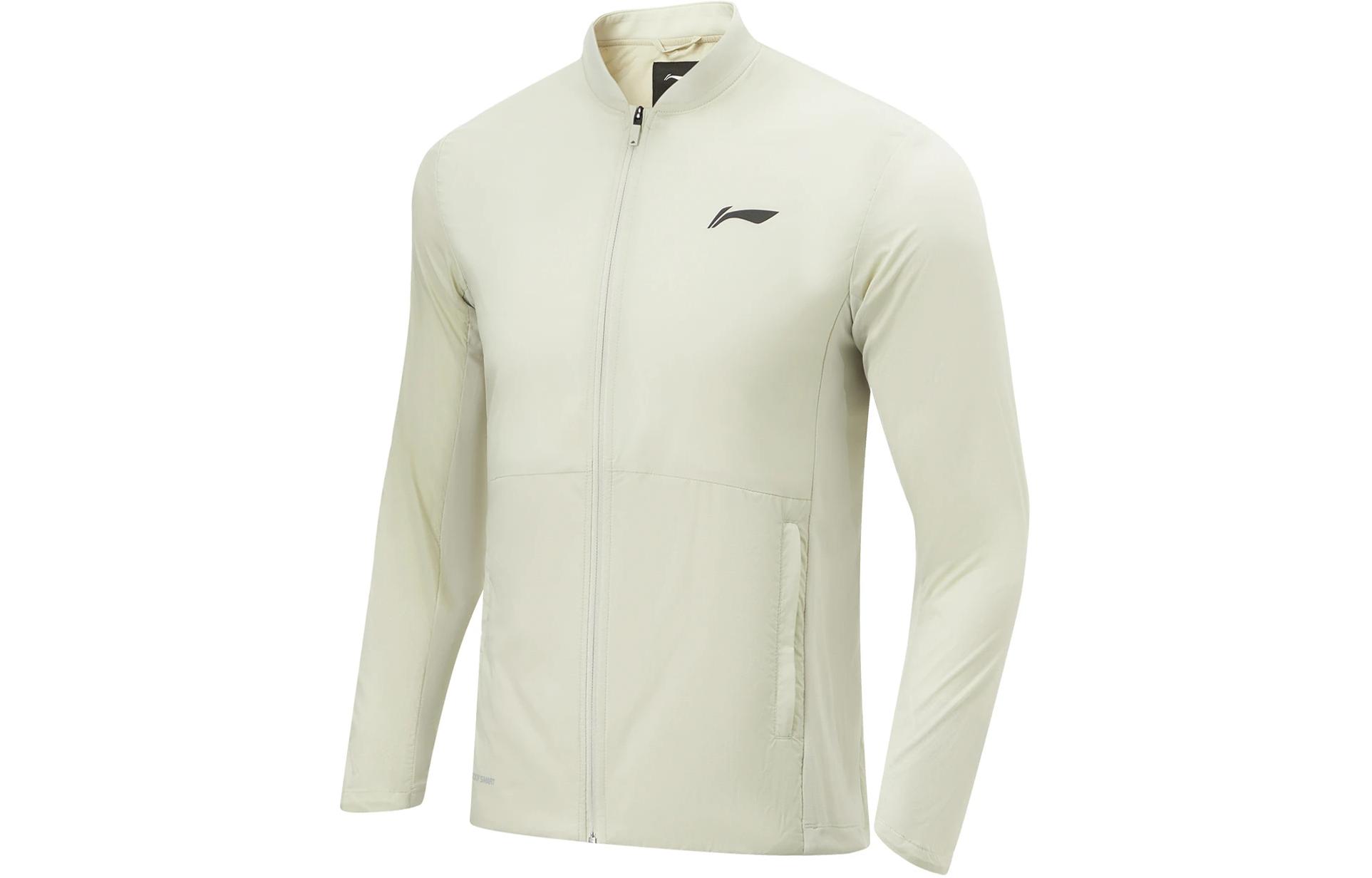 Li Ning Trench Coat Men s Silver Birch Gray AFMU001-2 L