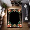 Elegant Art Deco Area Rug Floral Luxury Carpet Vintage Glam Floor Carpet Modern Classic Home Accent Office Design Floor Mat