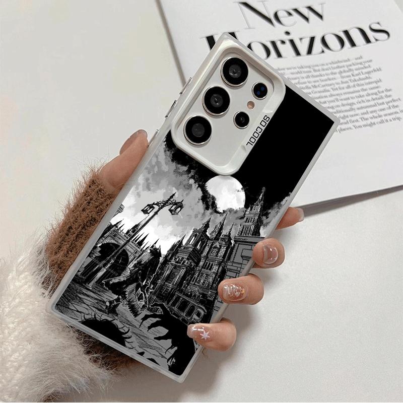 

B-Bloodborne Game Soft Phone Case for Samsung Galaxy S24 S25 FE S26 Edge S23 Ultra S22 Plus S21 + Shockproof Cover Back Shell Samsung S22 Plus