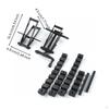Carpentry Panel Clamp Kit Adjustable Width fourway Pressure Easy to Rotate Handle Clamping