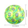 Brazil National Football Team Theme Soccer Ball Size 5 Soccer Ball Soft Touch Professional Training Football for Outdoor Sports