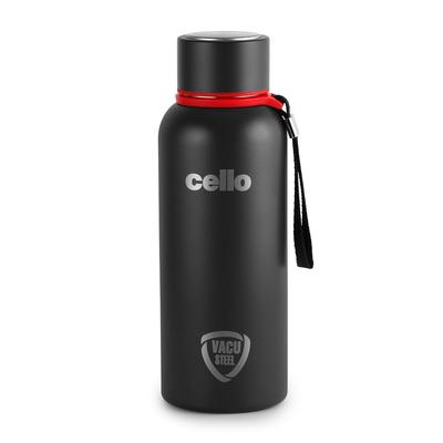 Botella Termo de Acero Inoxidable con Aislamiento al Vacío de 550 ml Para Bebidas Calientes Frías Uso en Viajes Oficina con Tapa Antiderrames y Elegante Diseño de Acabado Mate