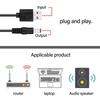 USB To DC5521 Power Cable 5V DC5.5x2.1mm Charging Cord Includes 13 Tips for Cameras Tablets and More