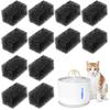 12 Piece Cat Fountain Sponge Replacement Cat Water Fountain Filters Pre-Filter Sponges Foam Sponges Cat Fountain Sponge Filter for 92oz/2.8L Cat Pet