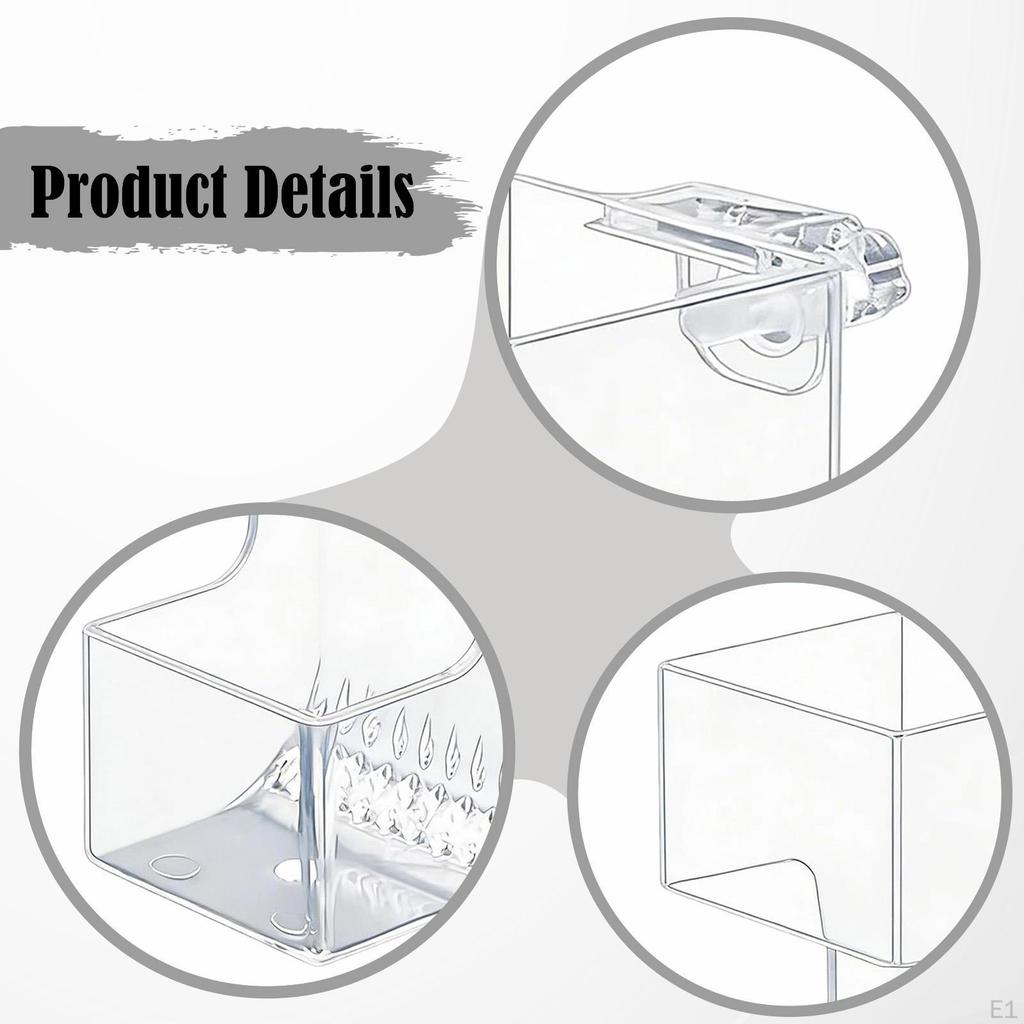 Fish Tank Feeding Tray Dispenser Premium Fishing Feeder Clear View Aquarium Accessories Easy