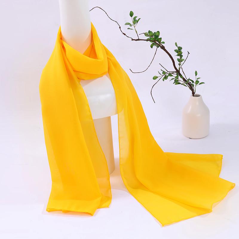 Scarlet Silk Square Dance Shawl - Women's Versatile Spring Scarf
