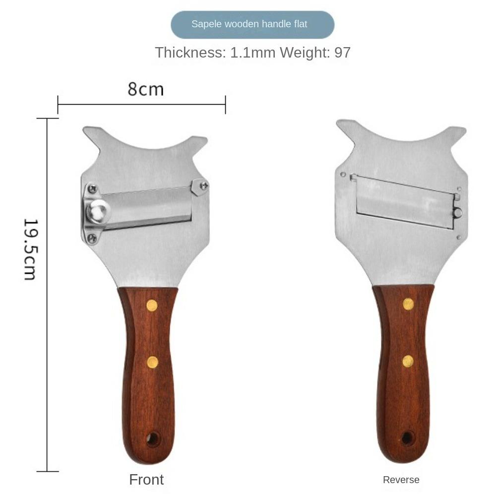 Edelstahl Trüffelbutter Rollenschneider Einstellbarer Käsehobel Neuer Schokoladenhobel