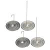 2/4Pcs Teapot Spout Strainer Portable Spiral Coffee Filter Tea Strainer Stainless Steel