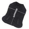 Dog Coat Water Resistant Dog Fleece Jacket Warm Dog Cold Weather Vest with Reflective Strips for