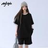 MJ Stil Damen Sommer T-Shirt & Shorts Lounge Set