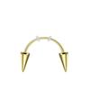 Vampire Fang Stainless Steel Lip Studs: European & American Style Dracula Jewelry