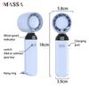 USB Rechargeable Eyelash Fan Dryer Blower Extension Graft Eyelashes Dedicated Air Conditioning Glue Fast Dry Beauty Makeup Tools
