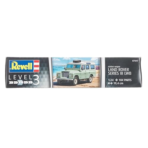 German Revell 1/24 Land Rover Series III Plastic Model 07047