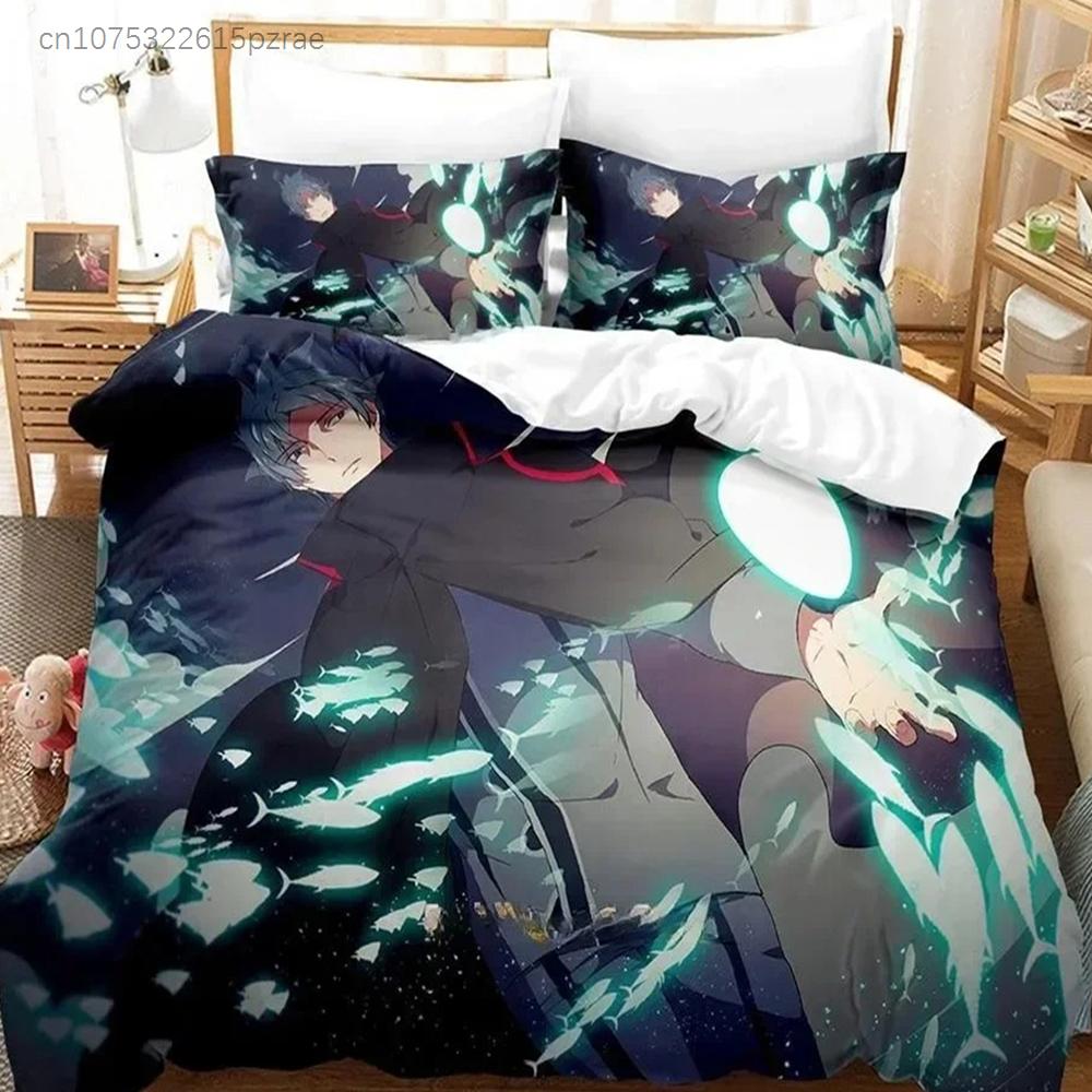 3D Print Anime World Trigger Bedding Set 3D Printed Suitable For Bedroom Duvet Cover Set With Pillowcases Kids Home Textile