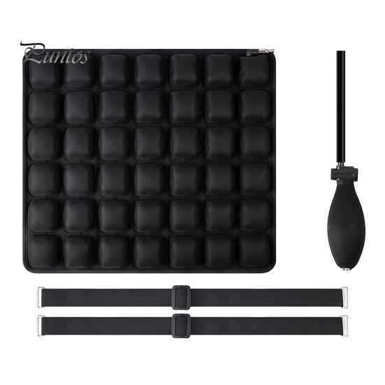Hip Support Cushion Inflatable Air for Office Chair Portable TPU Seat Pad with Built-in Pump Foldable Travel Camping