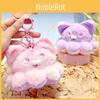 Jinnew Octopus Flippable Cat Plush Keychain With Cartoon Style For Gift Kids