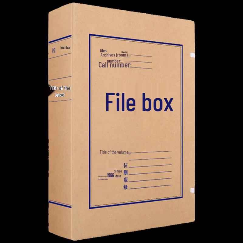 Deli 5612 A4 50mm Archival File Box