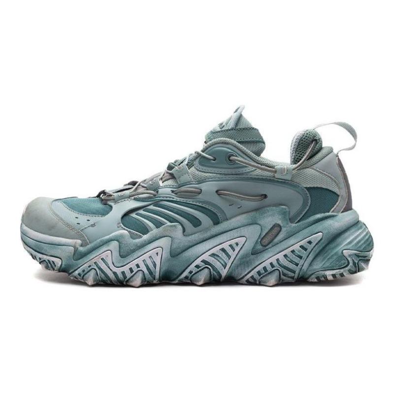 Li-Ning Claw women s low-top casual shoes mist green cushioned anti-slip AGLQ014-14 36