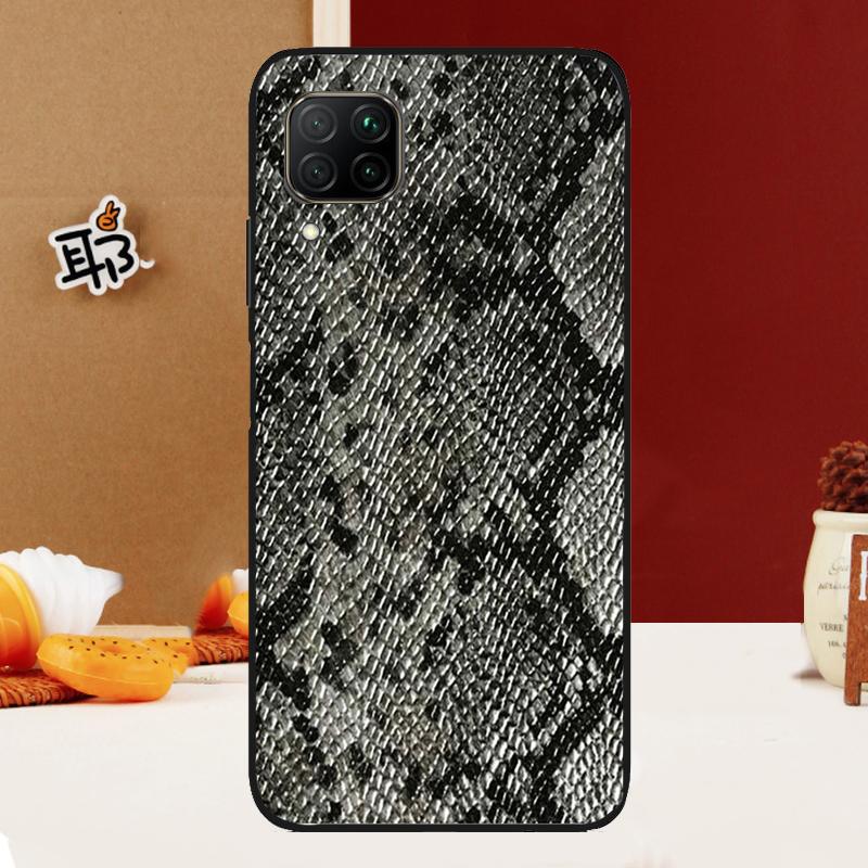 Snake Skin For Huawei Nova Y91 Y61 Y60 Y70 Y72 Y73 Y90 12i 11i 3i 7i 8i 9 10 SE P20 P40 P30 Lite Case