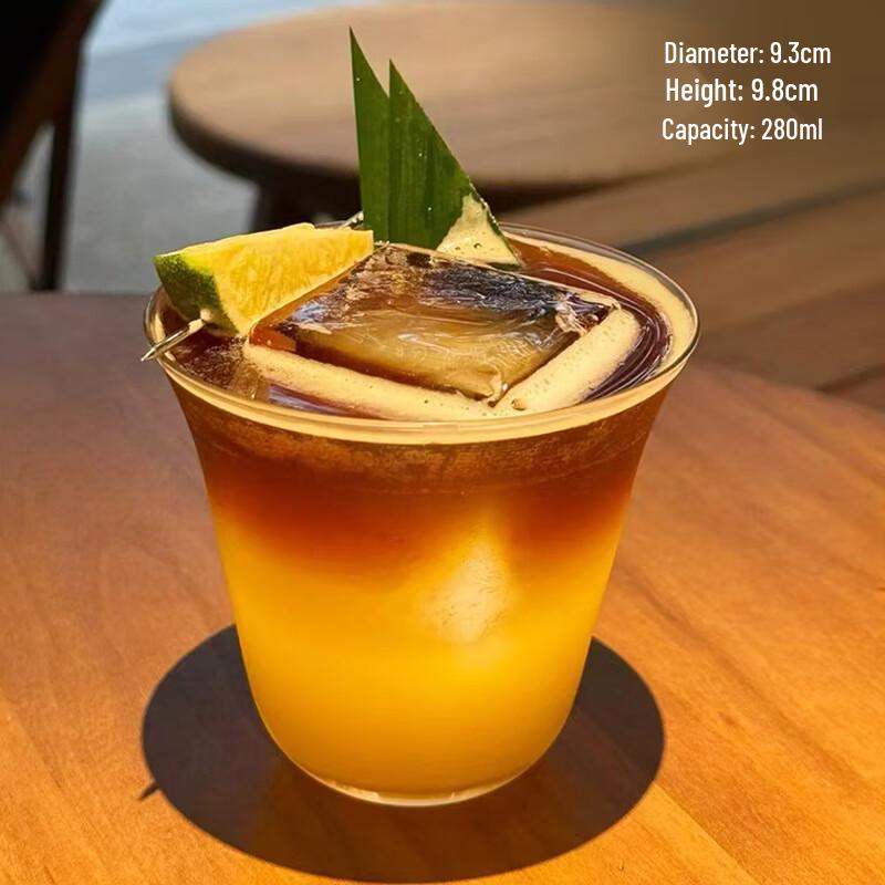 VAKADA Heat-Resistant High Borosilicate Glass Tumblers