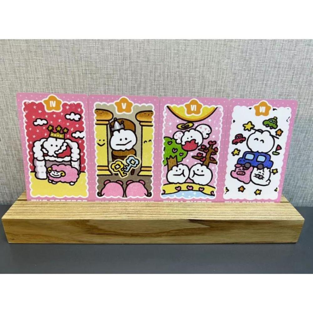 12x7cm Mokmok Chan Tarot 78 Pcs Cards Tarot Deck