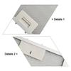 Aluminum Cooker Hood Filters Cooker Hood Filter Metal Mesh Extractor Vent Filter