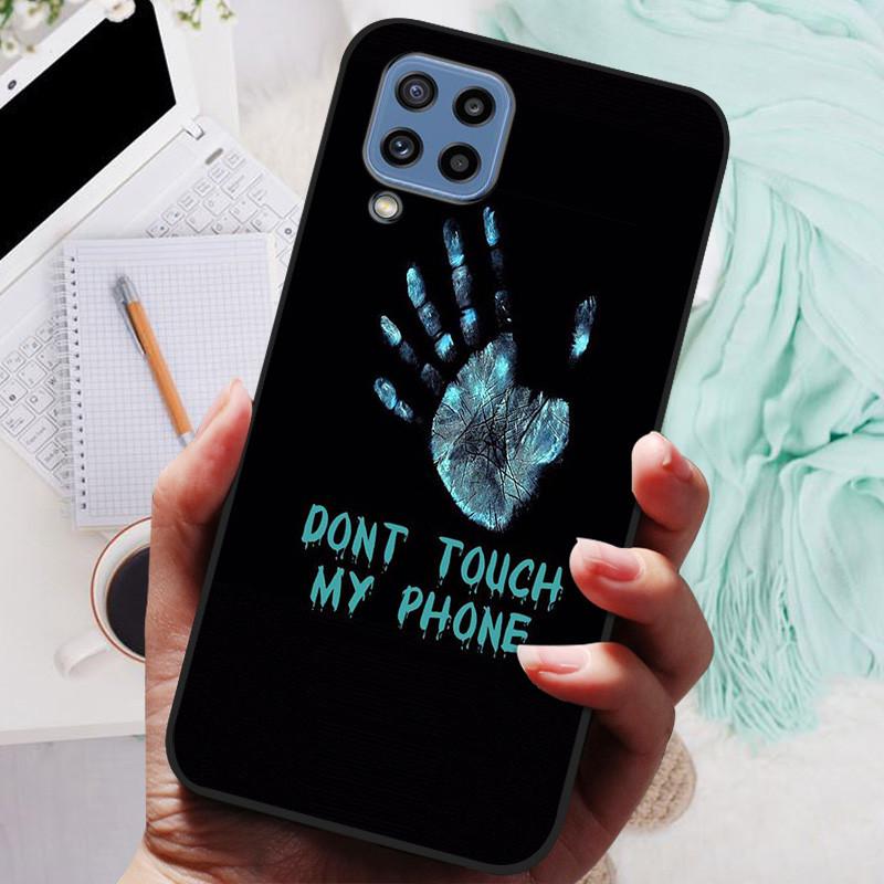 For Samsung M32 Case SM-M325F TPU Luxury Soft Fashion Silicone Phone Case For Samsung Galaxy M32 Coque Back Cover Fundas Shell