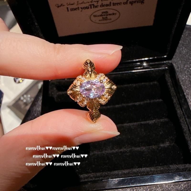Vintage Floral Necklace With Cubic Zirconia Sunflower Pendant Handmade Chain Women Retro Style Jewelry