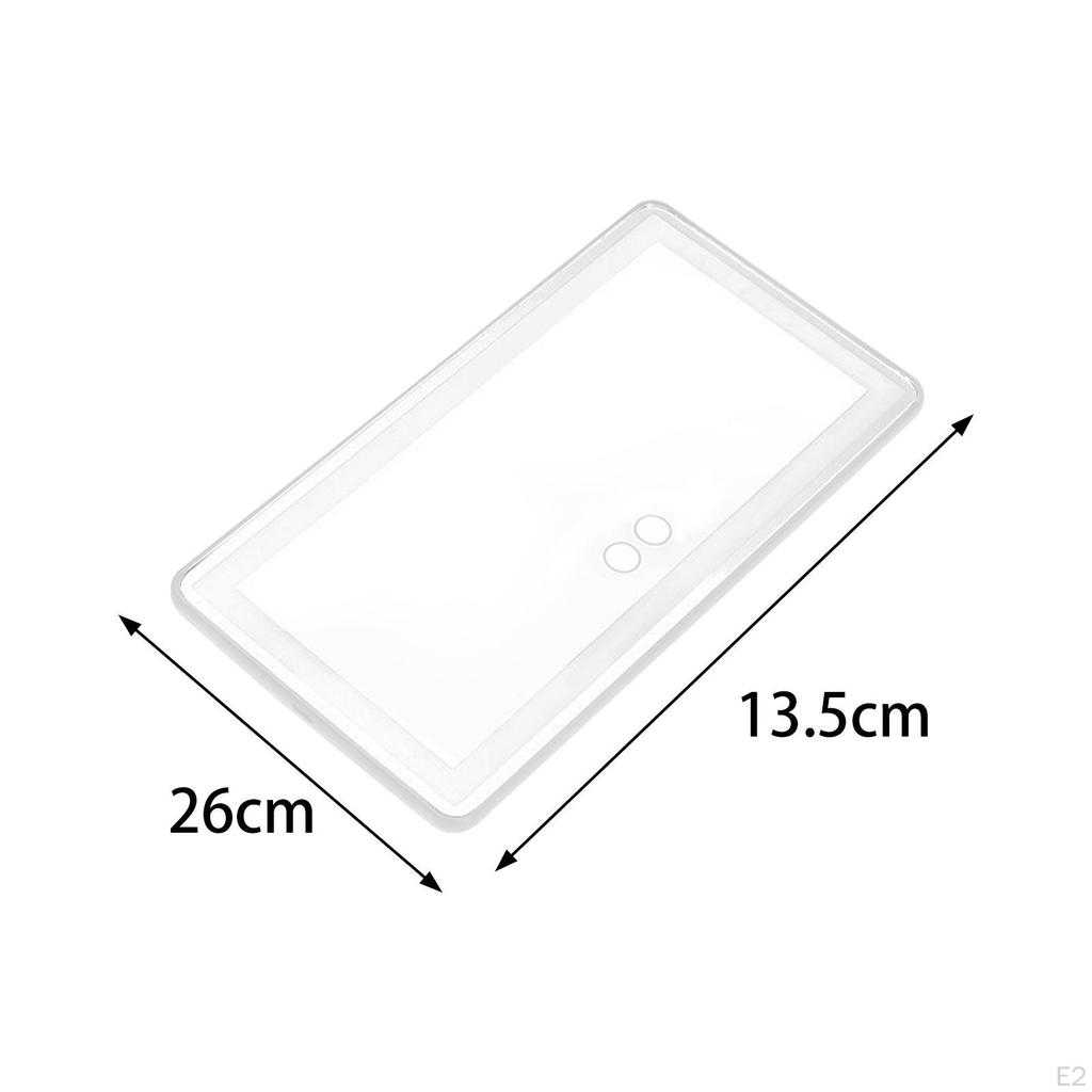 Samochodowy Wizjer Przeciwsłoneczny Lusterko Kosmetyczne Podróżny Makijaż Przyciemniający Wsteczne Kosmetyczne dla SUV-a Ciężarówki