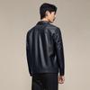 Qipai Men's Sheepskin Business Casual Leather Jacket