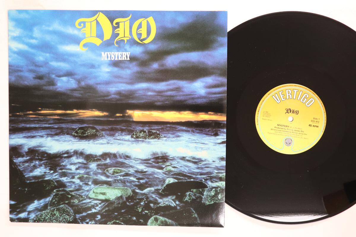12-дюймовая пластинка DIO Mystery DIO412 VERTIGO 1984 UK Металл Б/У