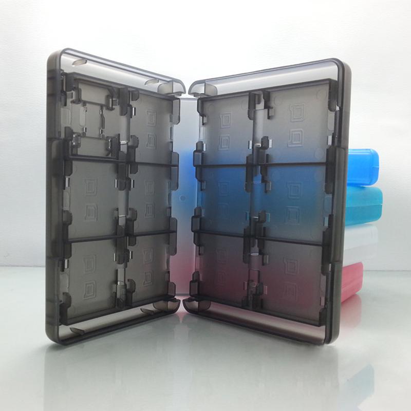 24 in 1 Game SD Card Holder Case Cartridge Storage Box for Nintendo 3DS