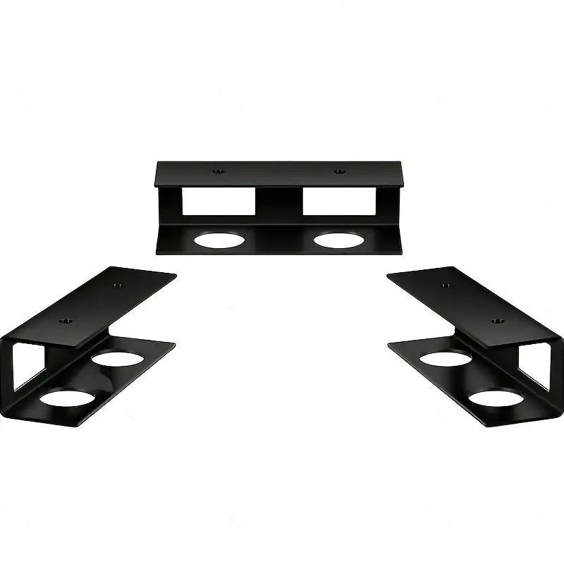 Under Desk Laptop Mount Metal Under Desk Shelf Holder For Laptop For Mini Keyboard Storage Rack