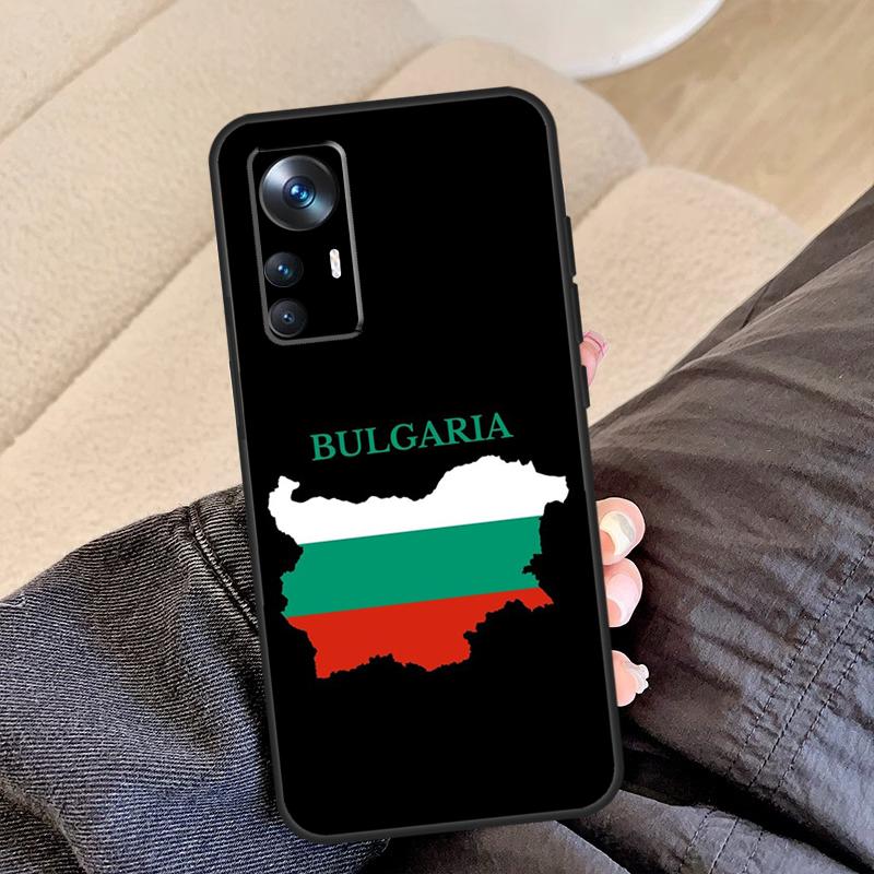 Bulgaria National Flag Case For Xiaomi 13T 12T 11T 14 13 Pro 12 Lite 12X POCO F5 X3 X5 Pro F3 F4 X4 M5s C65 Funda