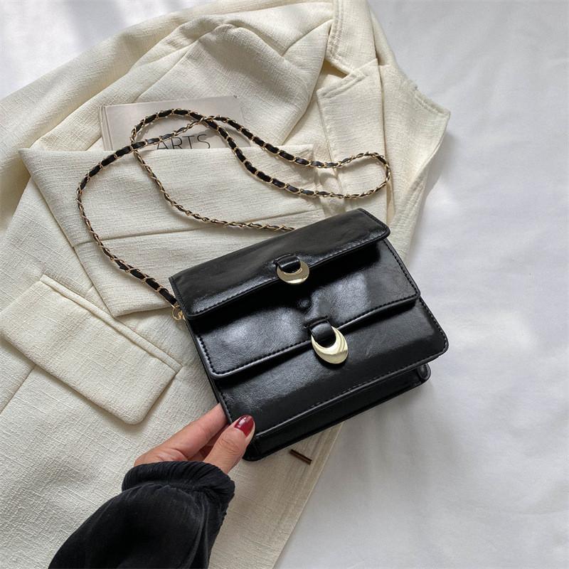 

Шикарная Ретро Стильная Сумка Через Плечо Для Женщин Разных Цветов Идеально Подходит Для Повседневного Использования чёрный