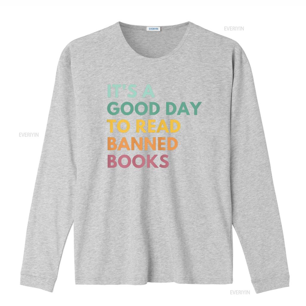 It s A Good Day To Read Banned Books T Shirt vintage Washed Versatile Casual Slightly fashion designer clothes Stretched