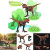 High-quality Plastic Dinosaur Toy Set Jurassic Theme Static Model Ideal Gift For Kids Characters)