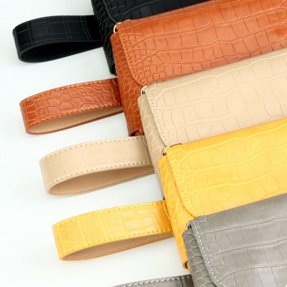 Korean Style Belt Envelope Waist Bag PU Women Belt Bag Elegant Women Waist Bag  Outdoor