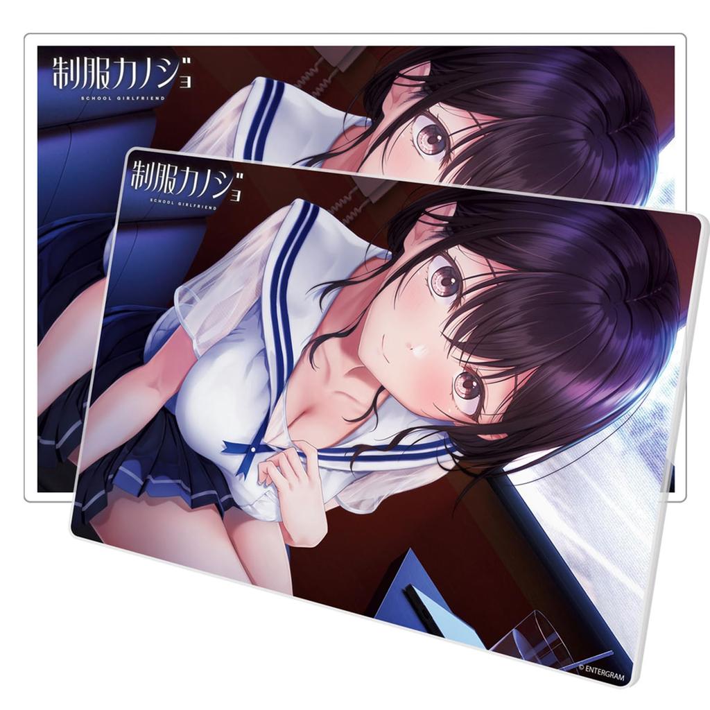 Uniform Girlfriend Acrylic Board Yahiro Misakura